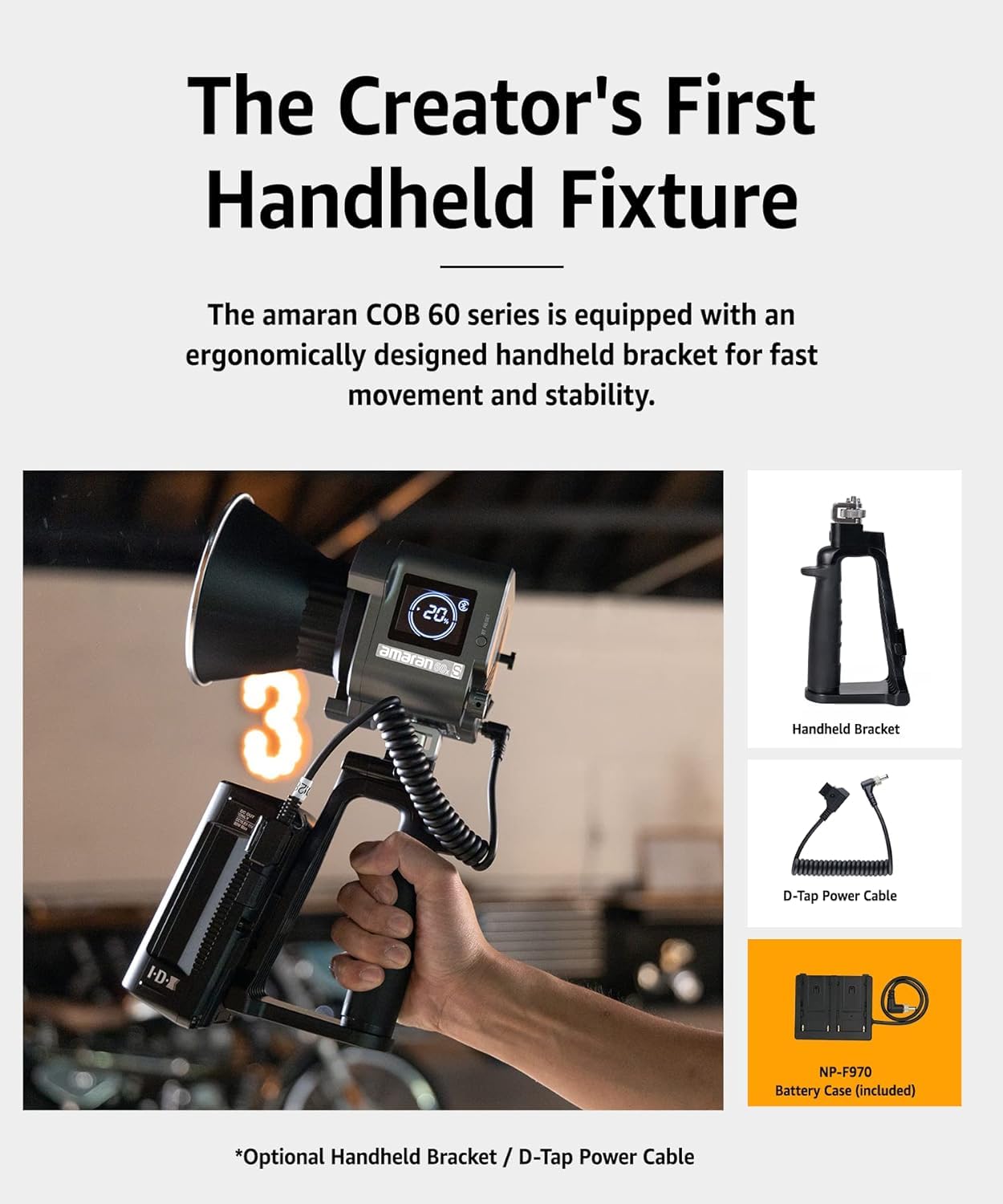 Amazon.com : Aputure amaran 60xS Bi-Color Outputing Light,65w LED