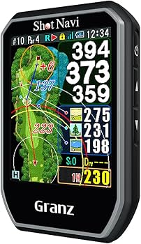 Amazon | Shot Navi(ショットナビ) Granz BK ゴルフGPS タッチパネル