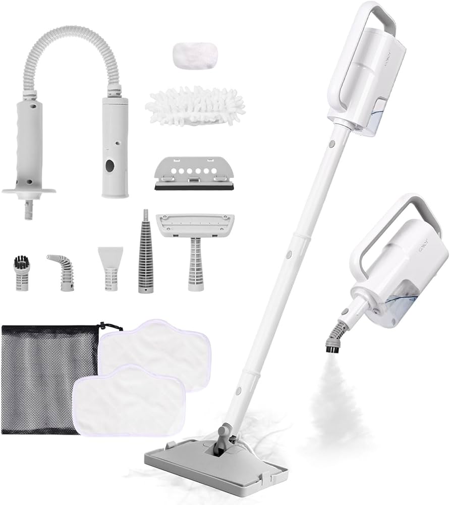 Amazon | GOBOT スチームクリーナー 20秒スタンバイ スチームモップ