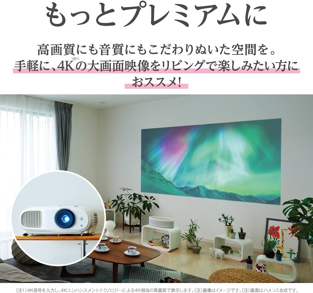 Amazon.co.jp: エプソン EPSON dreamio ホームプロジェクター EH