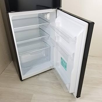 Amazon.co.jp: ハイアール 121L 2ドア冷凍冷蔵庫 ブラック JR-N121A-K