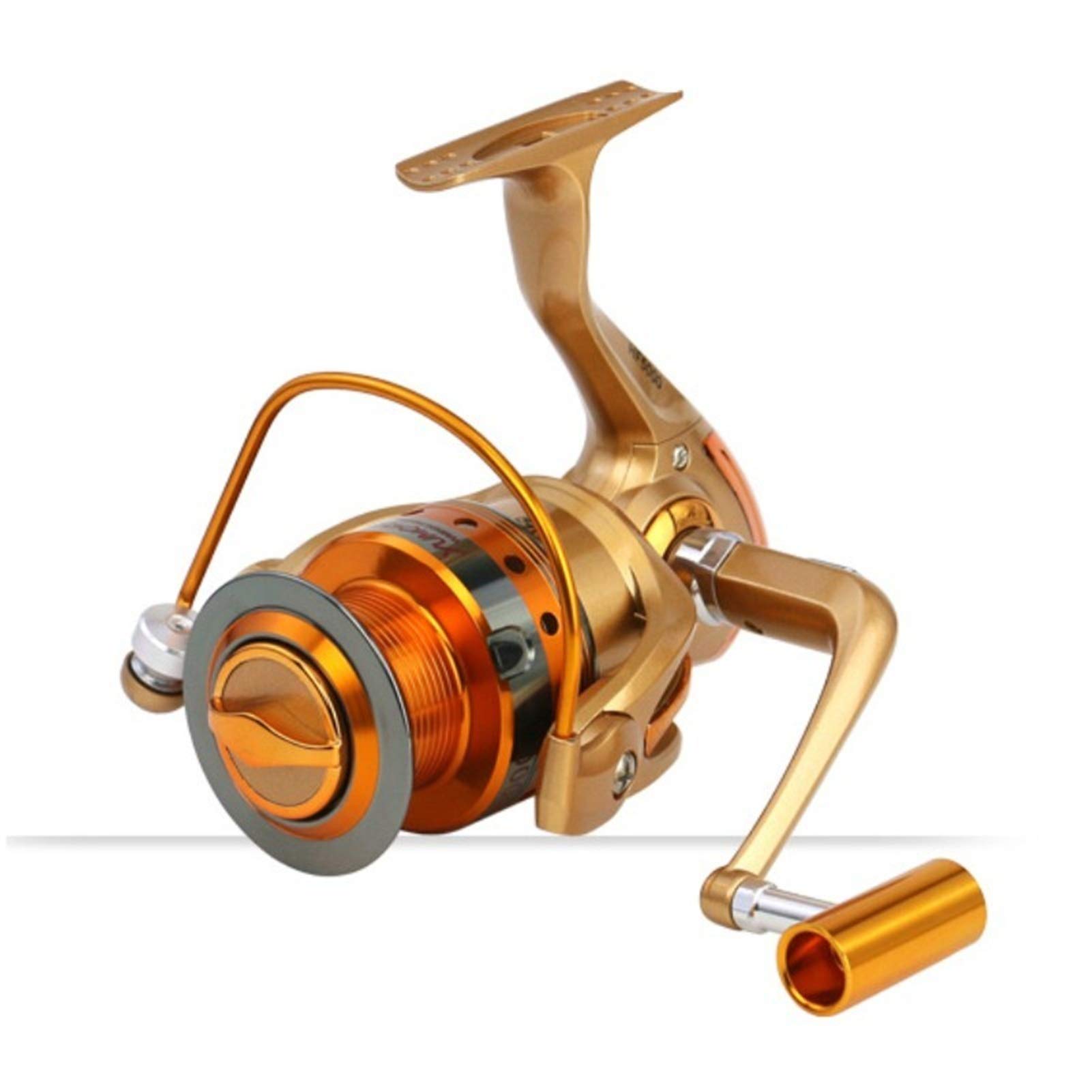 Amazon | スピニングリール 魚釣りリールゴールド9モデル