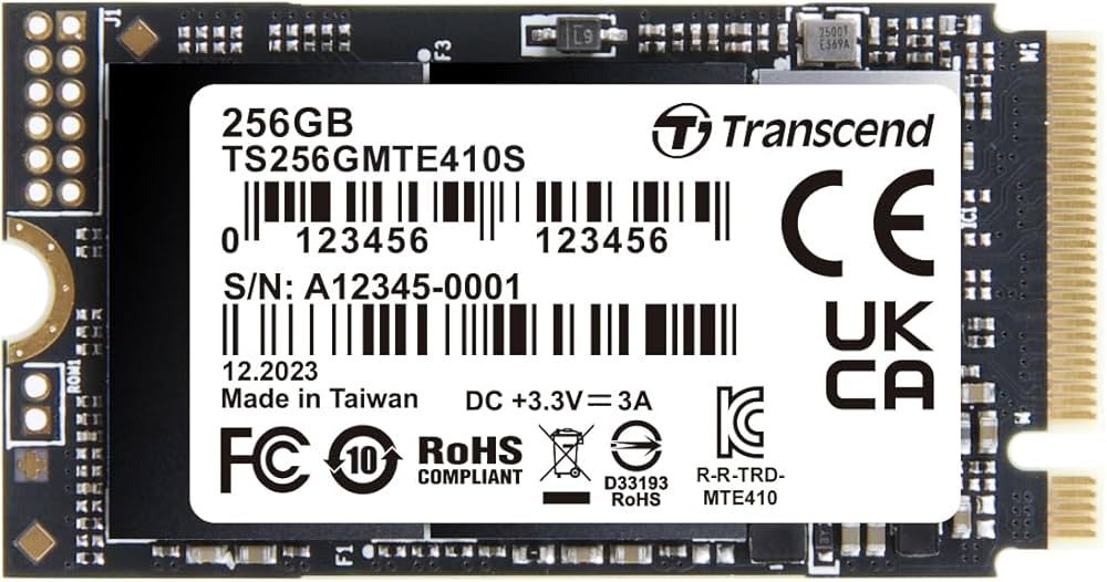 Amazon | トランセンド M.2 NVMe SSD 256GB 2242 PCIe Gen4×4 最大