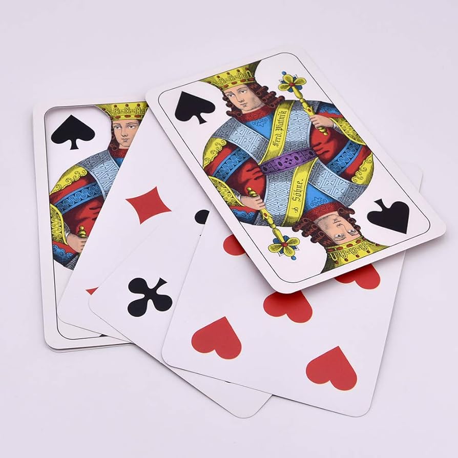 Amazon | 【手品 マジック】大型カード ジョーカー キングトランプ 王