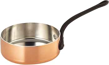 Amazon｜和田助製作所 銅 極厚鍋 浅型 鉄柄 24cm 3444-0242｜片手鍋