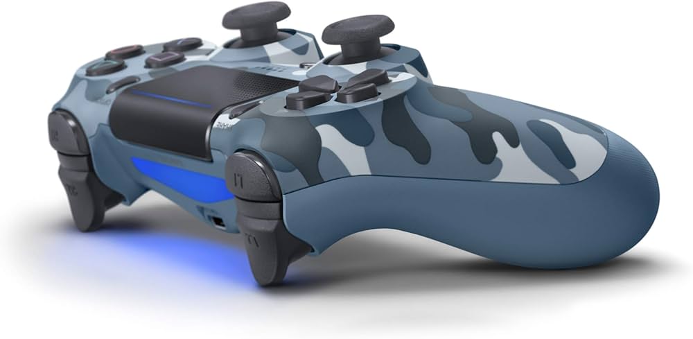 Amazon | ワイヤレスコントローラー (DUALSHOCK 4) ブルー