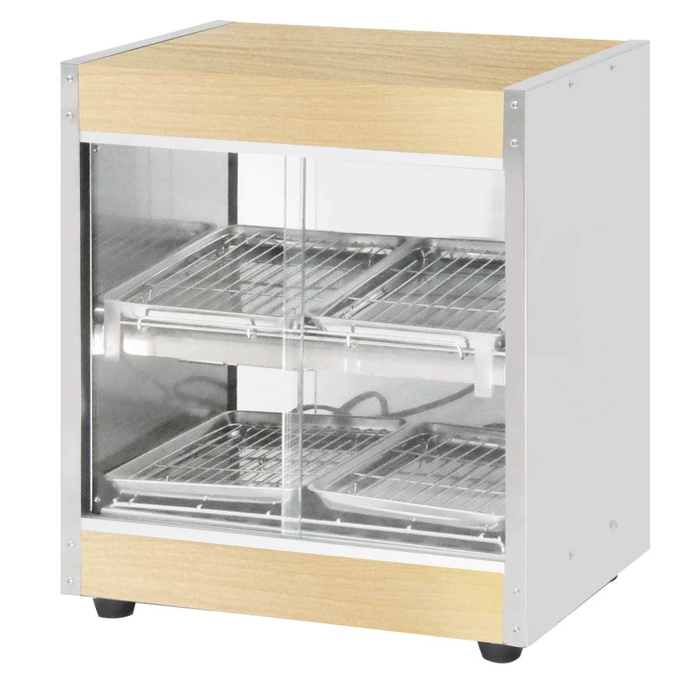 Amazon.co.jp: 業務用ホットショーケース 木目調 PRO-4WSE (ライト