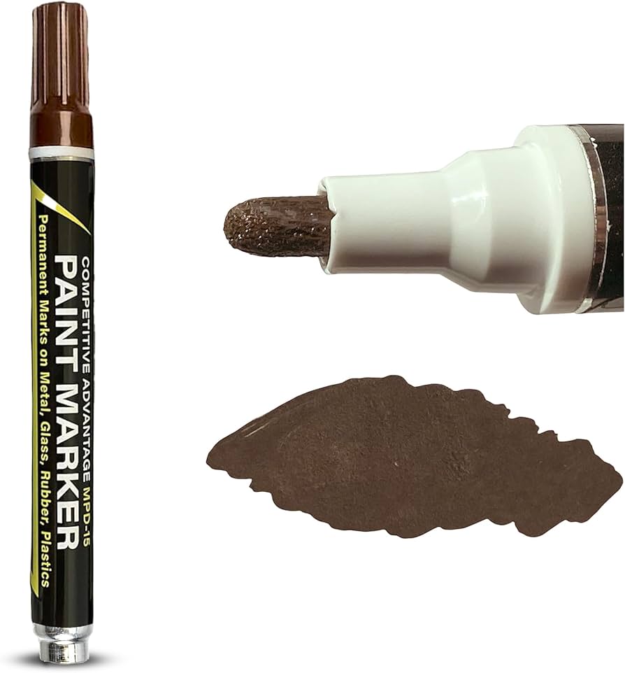 Amazon.com: Competitive Advantage Enamel Paint Markers MPD-15