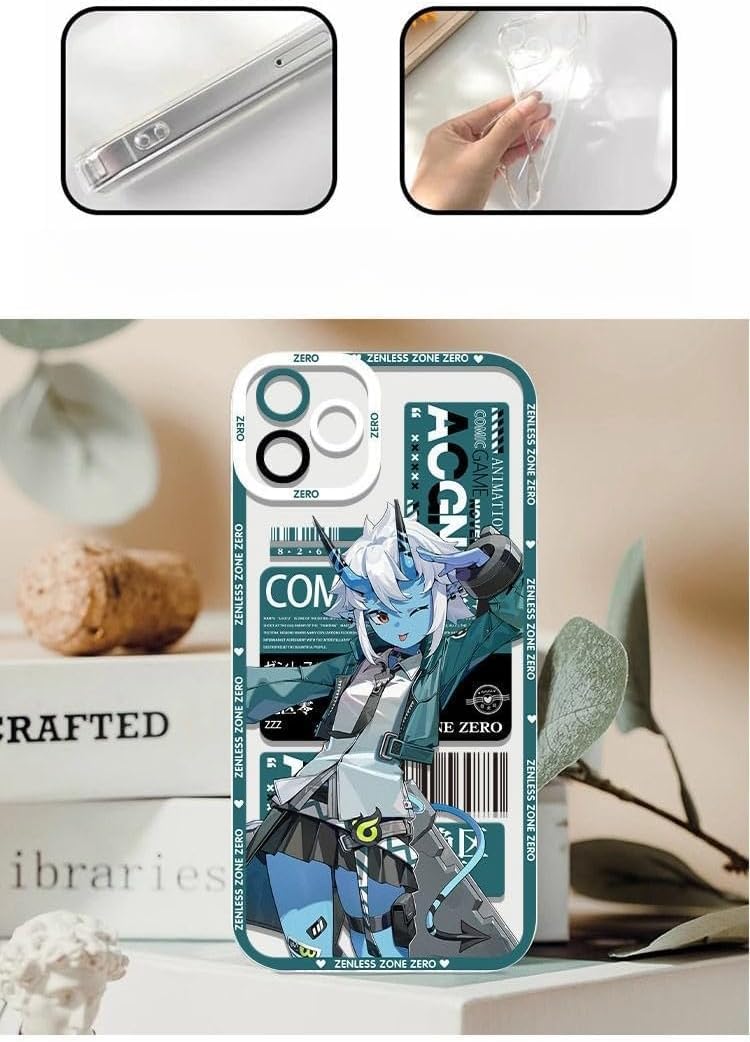 Amazon.co.jp: 星見雅 ゼンゼロ スマホケース ゼンレスゾーンゼロ 蒼角