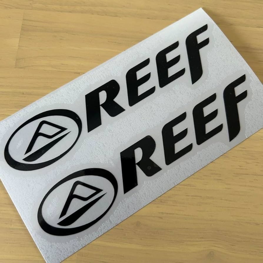 Amazon.co.jp: リーフ REEF カッティング ステッカー サーフィン 海