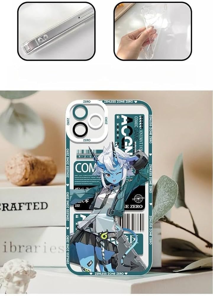 Amazon.co.jp: 星見雅 ゼンゼロ スマホケース ゼンレスゾーンゼロ 蒼角