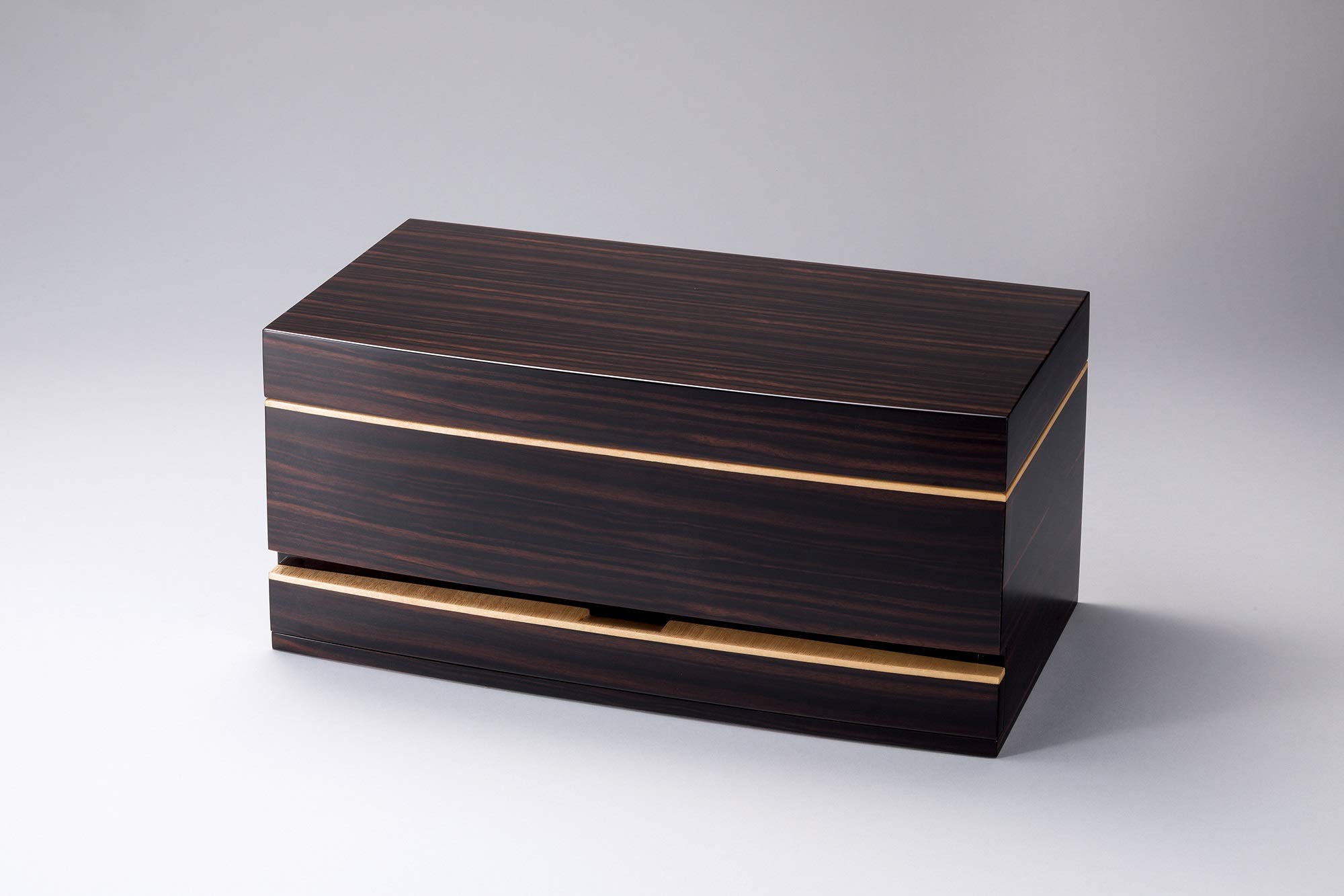 Amazon｜松創製 純国産最高級 黒檀 クリスタルジュエリーボックスNO.3