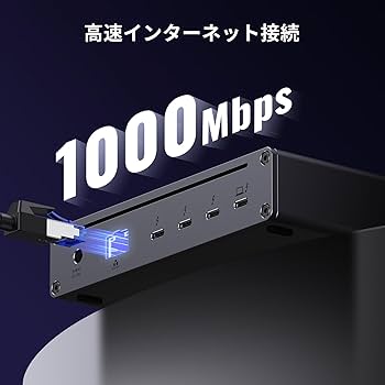 Amazon.co.jp: UGREEN Revodok Max 208 Thunderbolt 4ドッキング