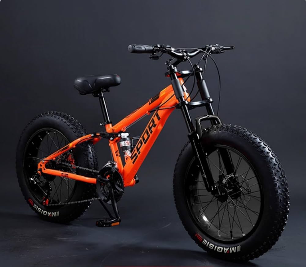 Amazon | Dazzix自転車20/24/26インチ7/21/24/27/30スピード ファット