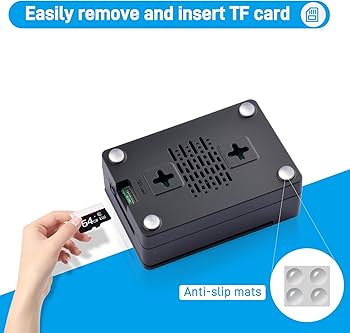 Amazon.co.jp: GeeekPi Raspberry Pi 5用ケース 27W PD電源アダプター