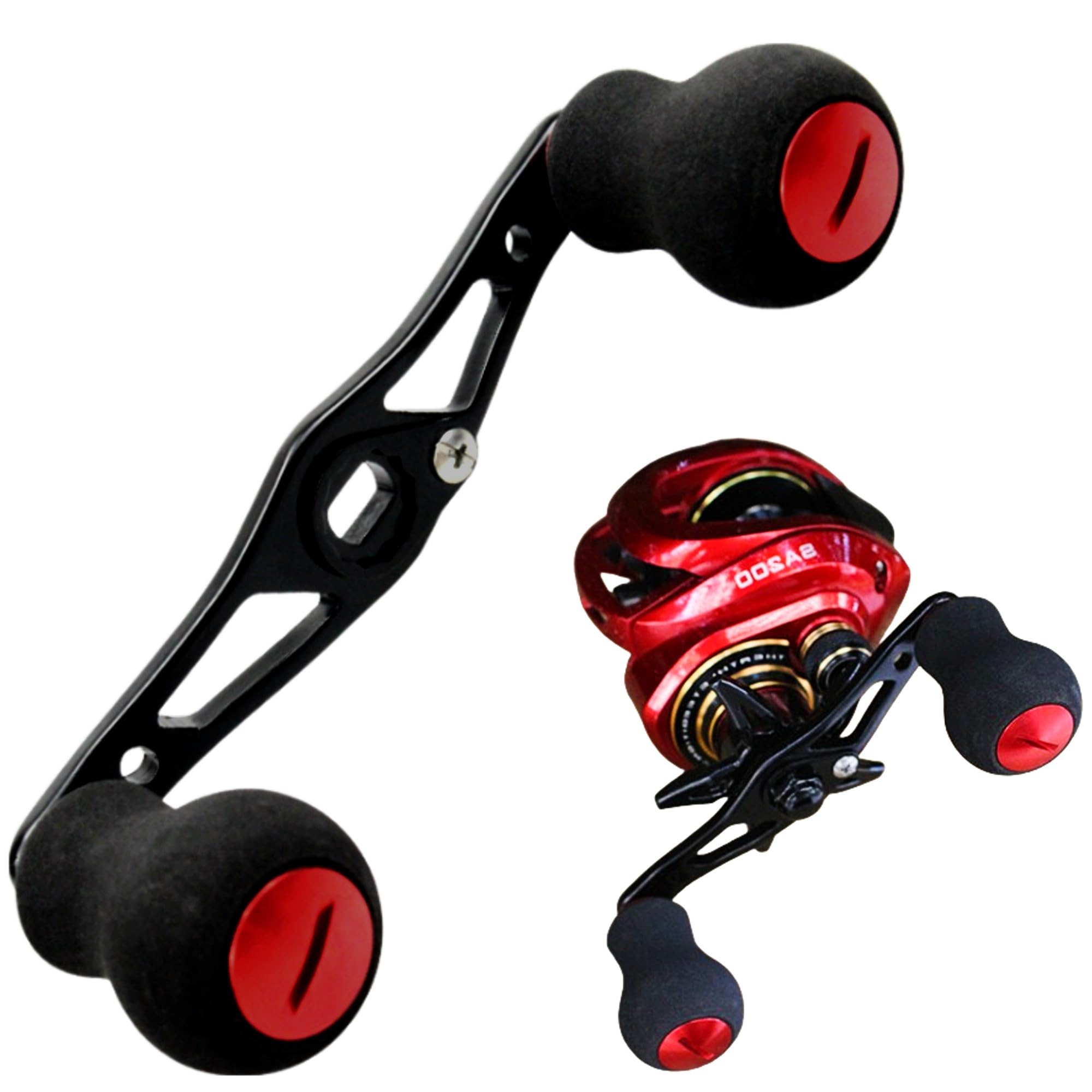 Amazon | merrytime ベイトリール カスタム ダブル オフセット