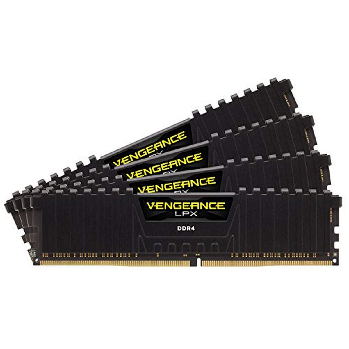 Corsair Vengeance LPX 64GB DDR4 DRAM 3200MHz C16 Memory Kit, Black