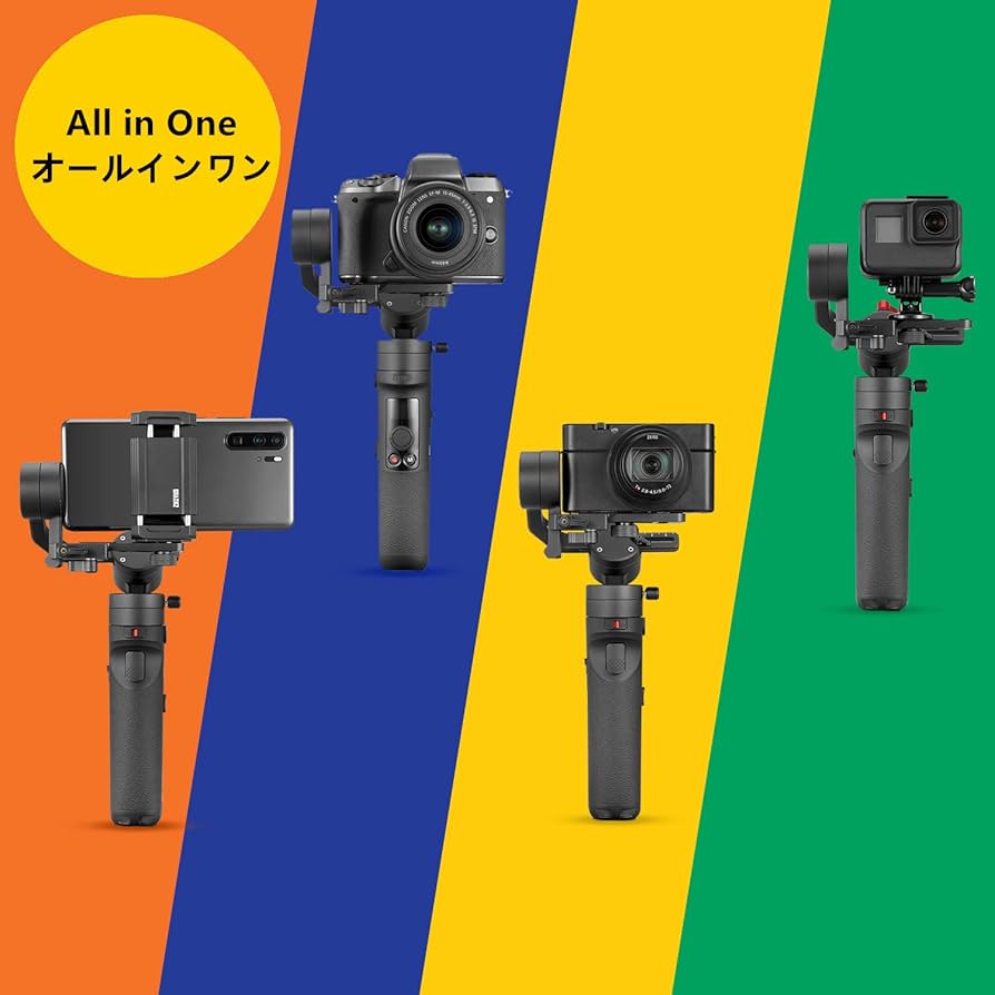 Amazon.co.jp: ZHIYUN Crane M2 3軸手持ちジンバルスタビライザー 6