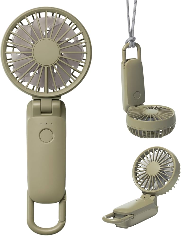 Amazon.co.jp : リズム(RHYTHM) ハンディファン 2025 大風量 静音 3WAY