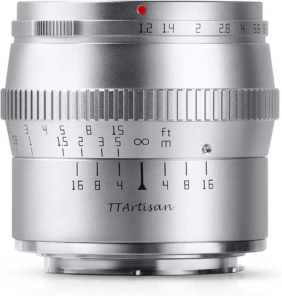 Amazon.co.jp: TTArtisan 50mm F1.2 Xマウント 単焦点レンズ APS-C