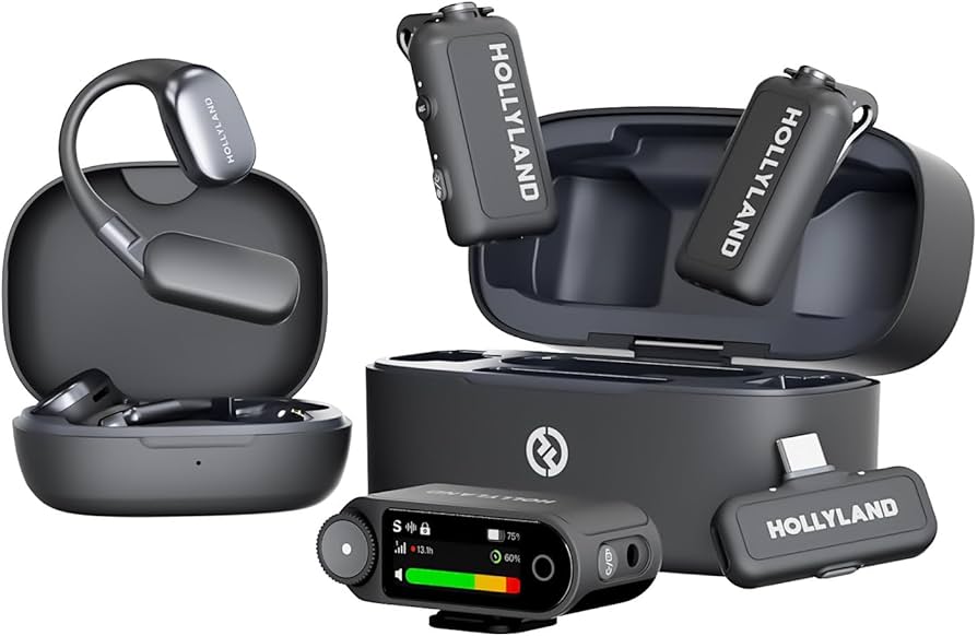 Amazon.com: Hollyland Lark MAX 2 Wireless Microphone for iPhone