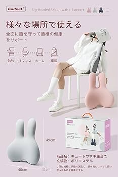 Amazon｜Gadeel 腰痛クッション 低反発 ランバーサポート 背もたれ