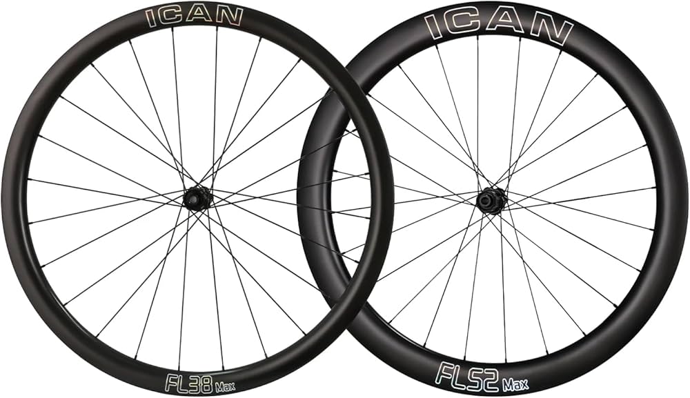 Amazon | ICAN FL MAXロードカーボンホイール700Cワイドリムディスク