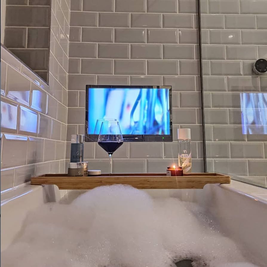 Amazon | Elecsung 防水テレビ お風呂テレビ 27V IP66防水 防塵 HD お