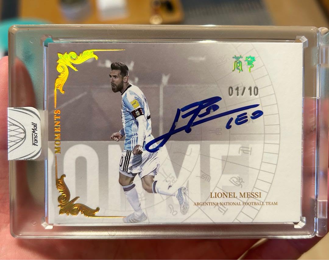 Amazon.co.jp: メッシ サインカード messi サッカー 大谷翔平 panini