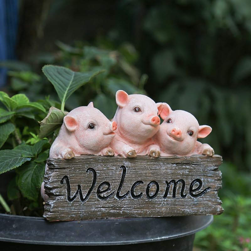 Amazon.co.jp: ブタオブジェ ぶた 置物 飾り 雑貨 いらっしゃいませ 店