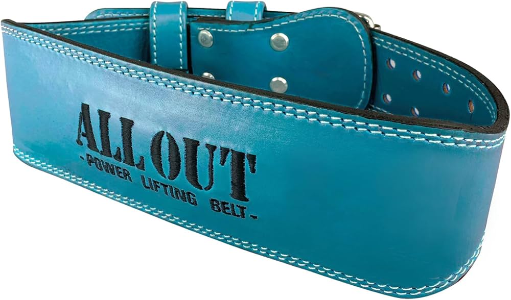 Amazon | ALLOUT 【横川尚隆選手愛用】 本革トレーニングベルト パワー