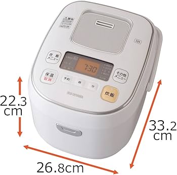 Amazon | アイリスオーヤマ 炊飯器 IH式 5.5合 大火力 ERC-IB50