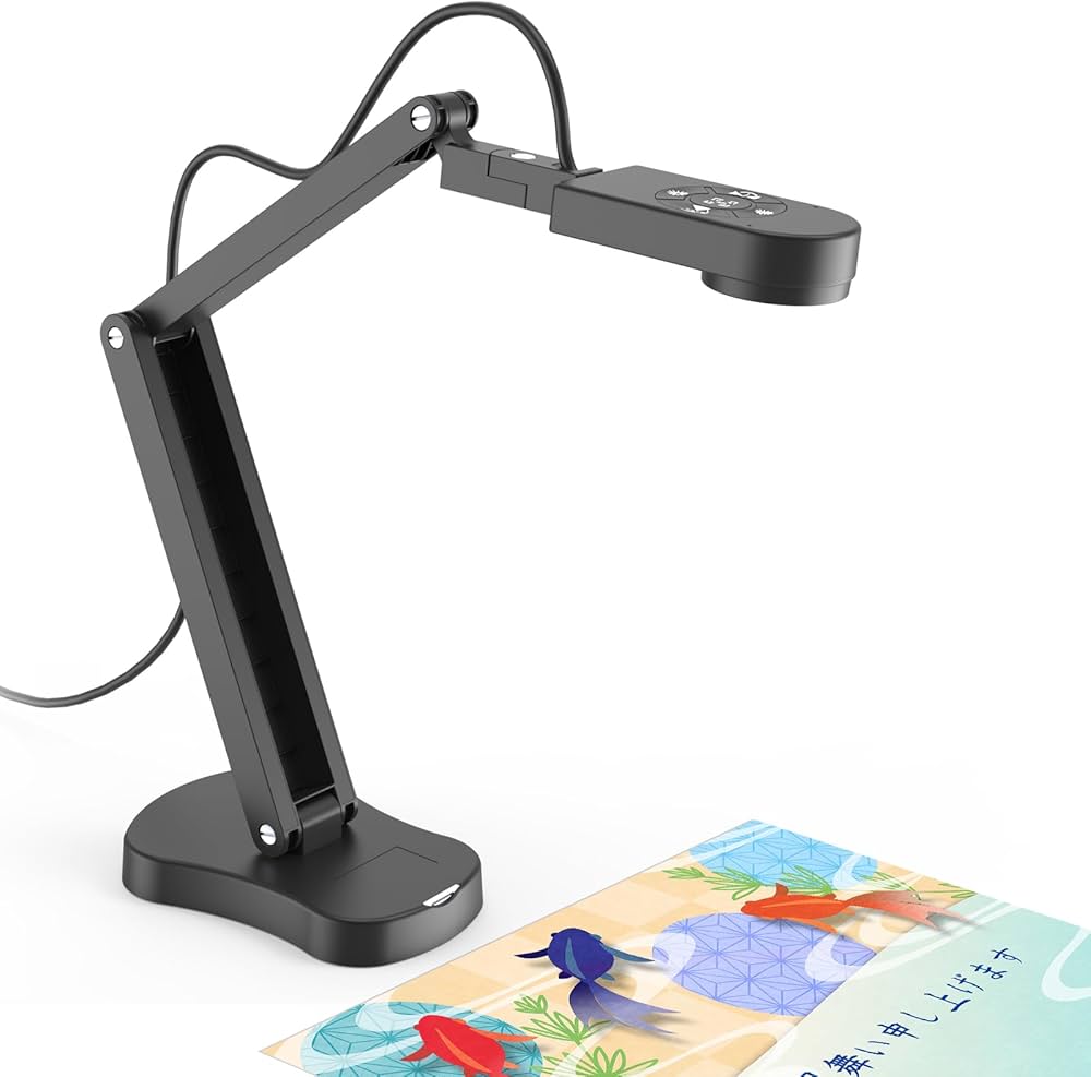 Amazon.co.jp: Gawervan 書画カメラ 書が 実物投影機 Webカメラ:800万