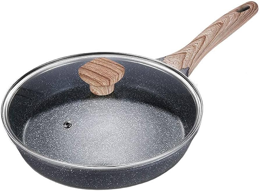 Amazon | ノンスティックフライパン 蓋付き オールインワン アルミ製