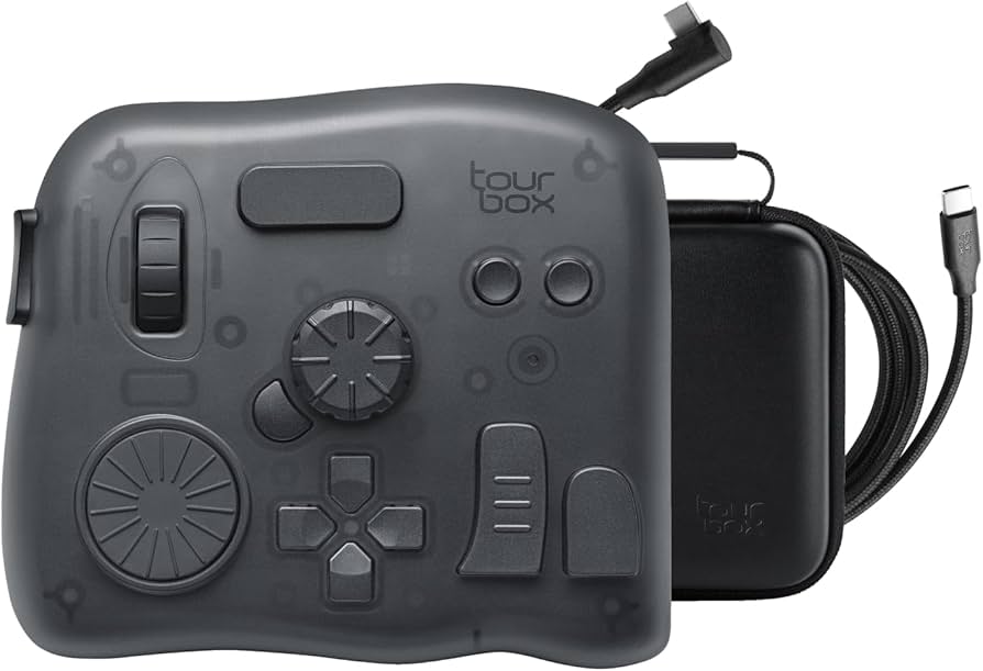 Amazon.com: TourBox Elite - Bluetooth Video Editing Controller