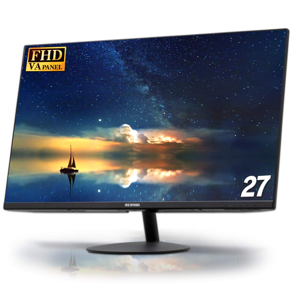 Amazon.co.jp: アイリスオーヤマ モニター 液晶ディスプレイ 27インチ