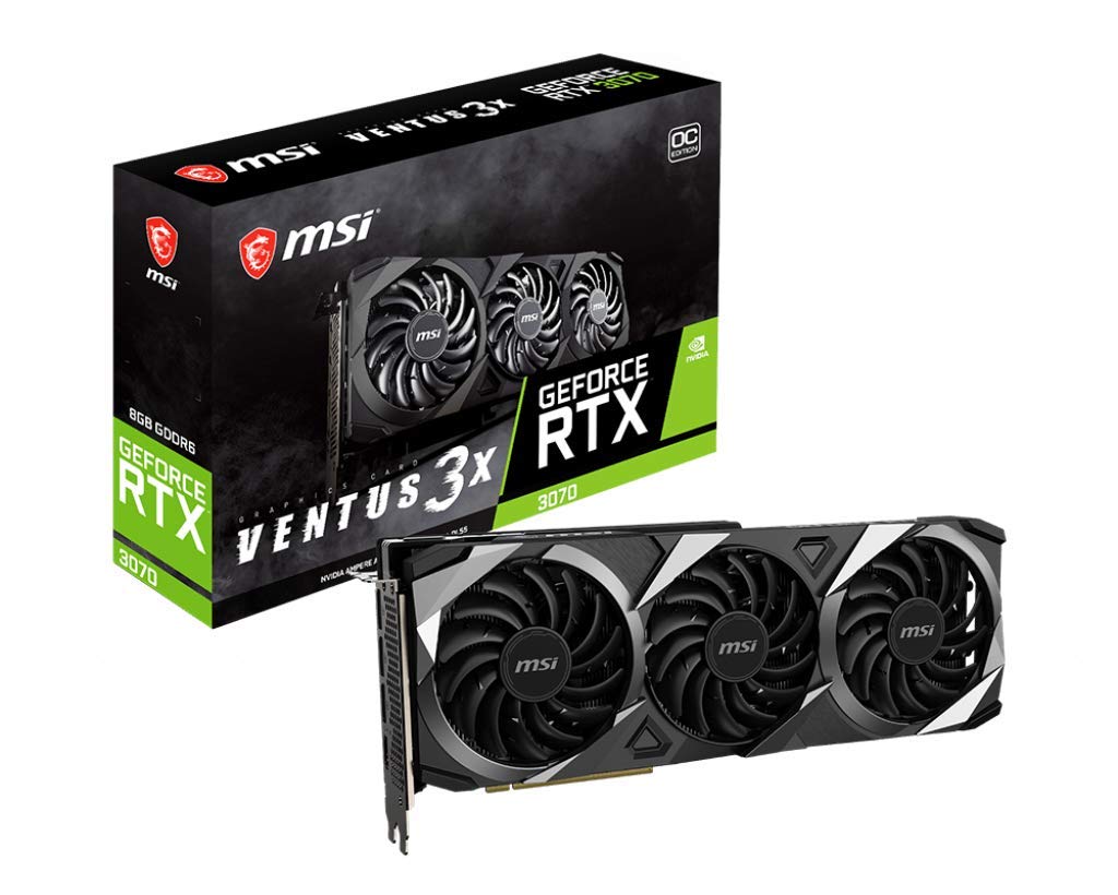 Amazon.com: msi Gaming GeForce RTX 3070 8GB GDRR6 256-Bit HDMI/DP