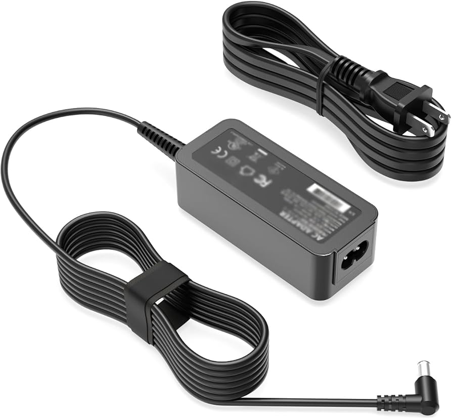 Amazon.co.jp: 19V LG互換用 モニター ACアダプター 丸型 6.5*4.4mm