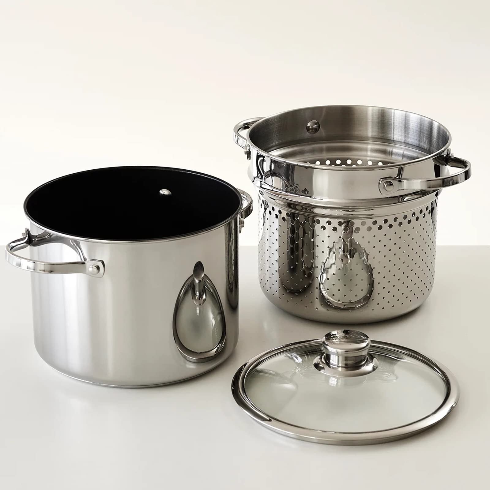 Amazon | [ MEYER ] 鍋 ステンレス 麺'S ポット 20CM 深型 ガス ih対応