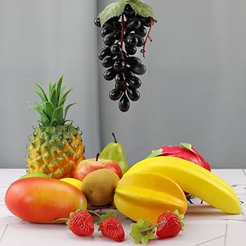 Amazon.com: ginojex Artificial Fruit Lifelike Simulation Pineapple