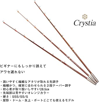 Amazon.co.jp: ダイワ(DAIWA) 穂先 クリスティア ワカサギ 73 285