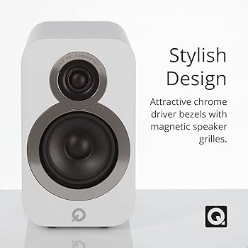 Q Acoustics 3010i Compact Bookshelf Speakers (Pair) (Arctic White