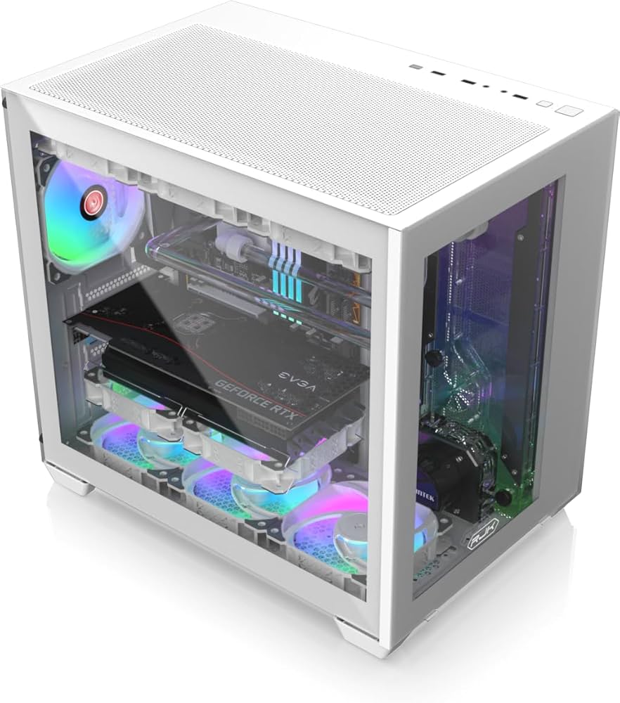 Amazon.co.jp: RAIJINTEK ライジンテック PCケース PAEAN C7 WHITE ATX