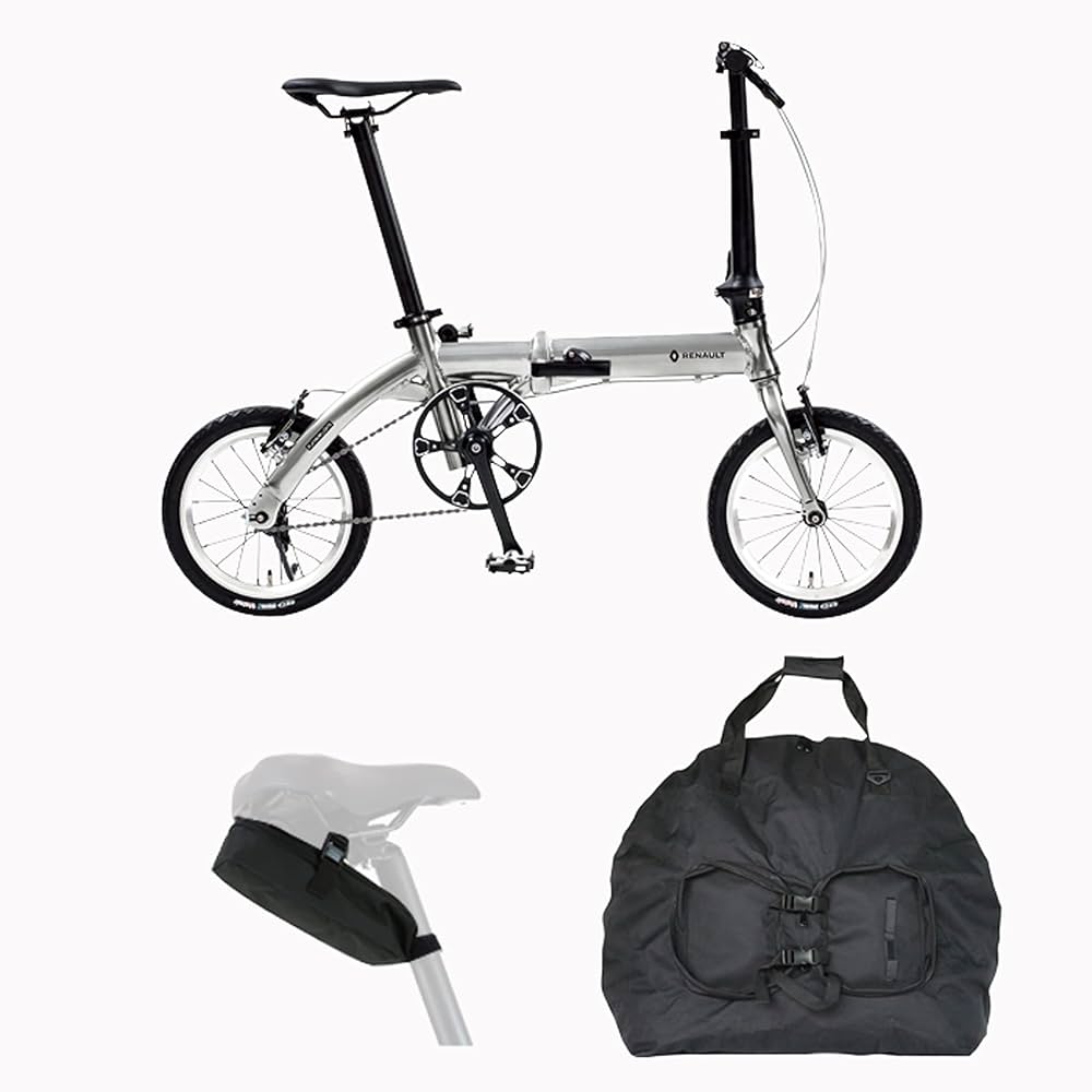 Amazon | ルノー 旅にでよう! 輪行セット シルバー 驚きの軽さ 自転車