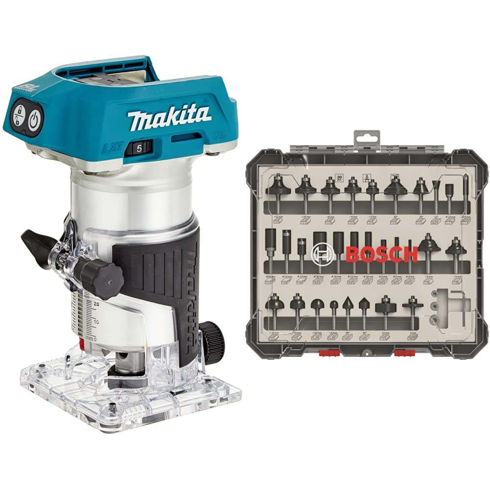 Amazon | マキタ(Makita) 充電式トリマ18V(本体のみ) RT50DZ＋ボッシュ