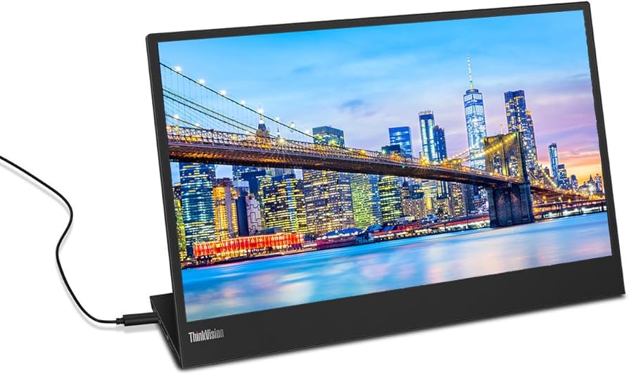 Amazon.com: Lenovo ThinkVision M15 15.6” FHD 1080p Portable Travel