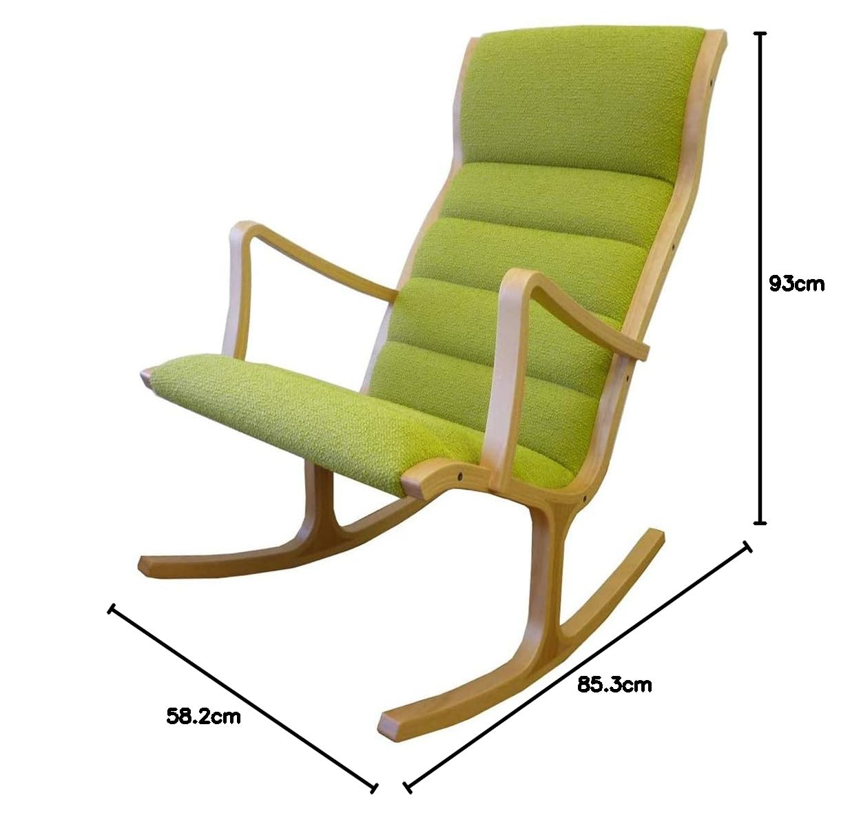 Amazon｜天童木工 ロッキングチェア S-5226 WB-NT C/C0145｜ロッキング