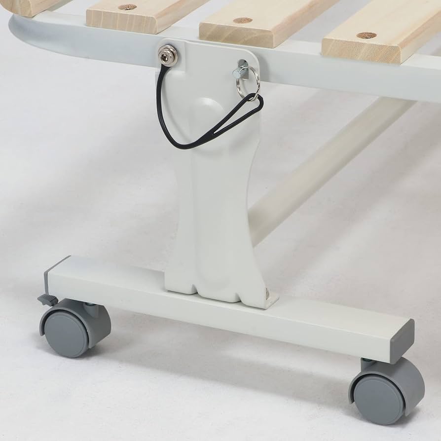 Amazon｜不二貿易 スノコベッド 幅97.5×奥行208×高さ44.5㎝ ナチュラル