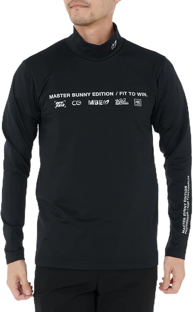 Amazon.co.jp: [マスターバニー] メンズ 長袖 ハイネックシャツ