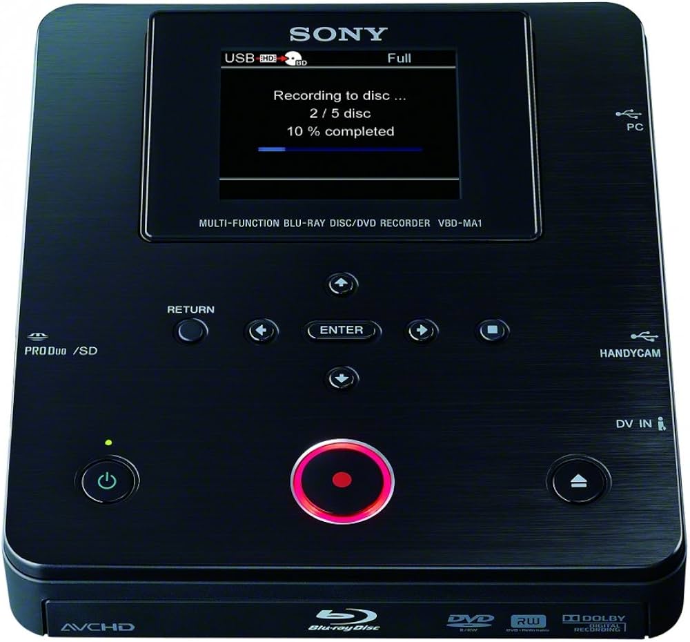 SONY ブルーレイディスクDVDライター USB DVILINK